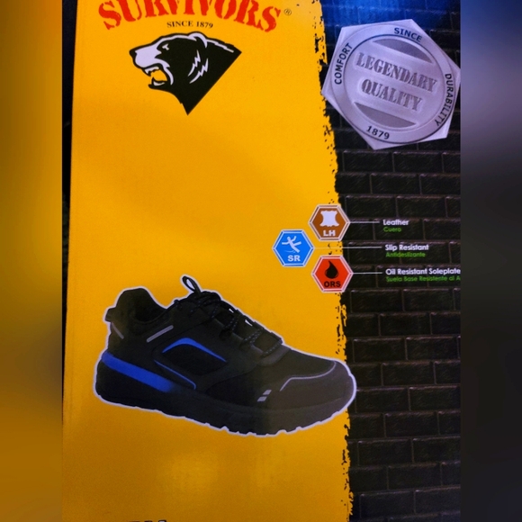 herman survivors Shoes - NIB HERMAN SURVIVOR NON SLIP ATHLETIC  WORK SHOES WOMEN 8.5